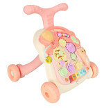 Vaikiškas vežimėlis interaktyvus mokymosi stalas 3in1