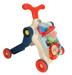 Baby stroller walker that rides on a 5in1 interactive table
