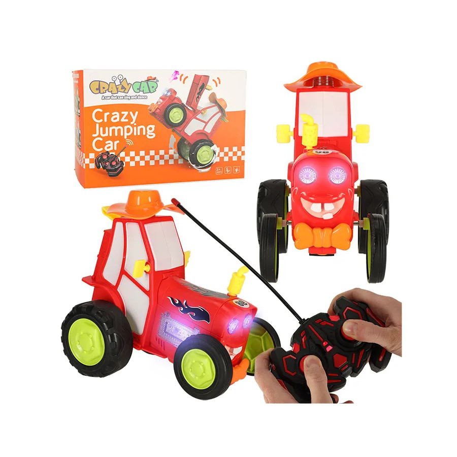 RC remote control tractor jumping tractor dancing sound
