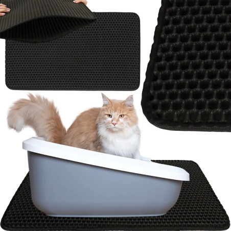 Cat litter mat waterproof double layer 40x60cm