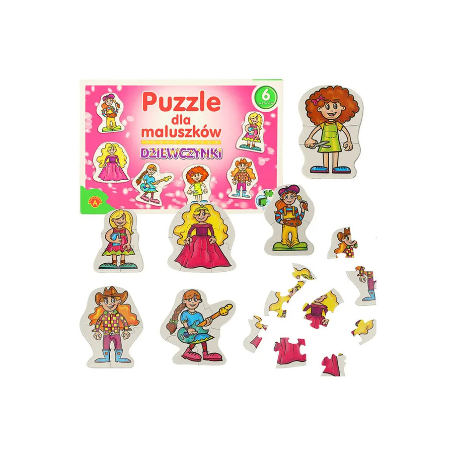 ALEXANDER Puzzle väikelastele - tüdrukutele