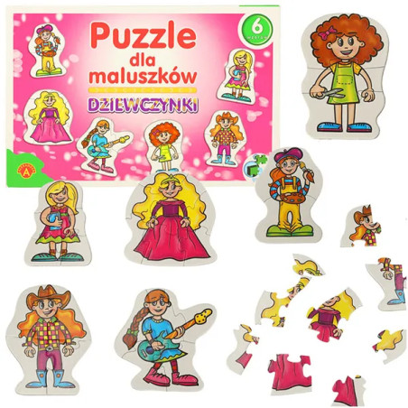 ALEXANDER Puzzle väikelastele - tüdrukutele