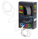 LED ambient lighting for car / car USB / 12 V strip 5 m white