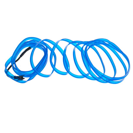 LED ambient lighting for car / car USB / 12V strip 3 m blue