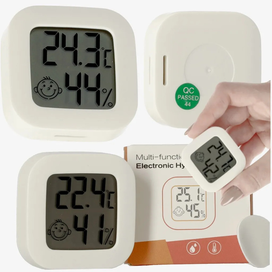 Hygrometer Room thermometer Moisture meter LCD