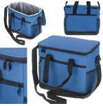 Thermo lunch bag for beach picnic 16L, dark blue