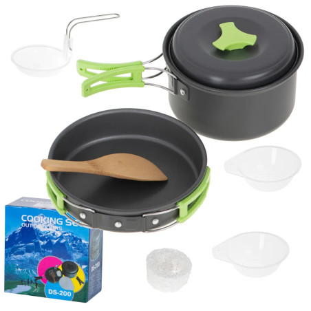 Set of camping utensils Camping pot pan XL