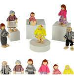 Dolls for Dollhouse Family 6 el.