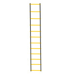 Gymnastics coordination training ladder yellow