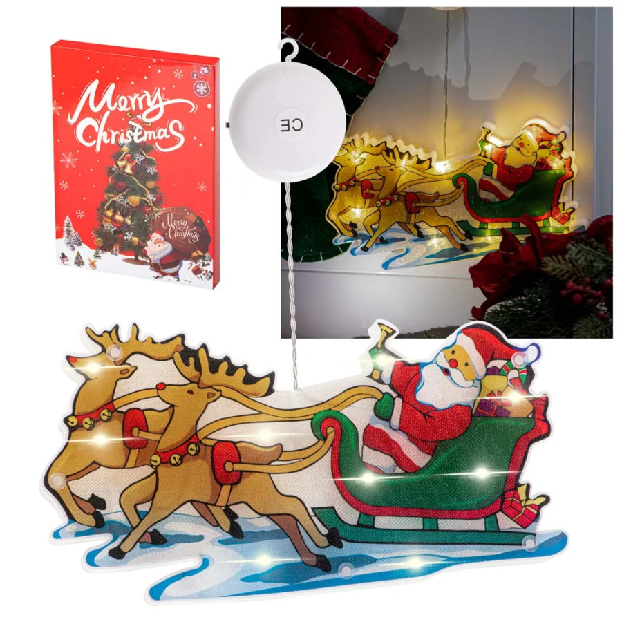 Christmas decorations Santa's sleigh