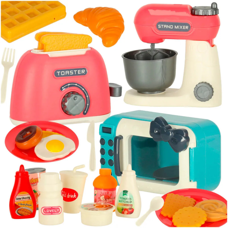 Microwave toaster vegetable stirrer + accessories