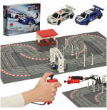 Police car racing track 64x38,5cm