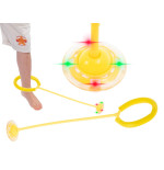 Hula hop leg jump ball LED yellow