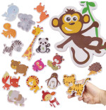 Vonios žaislai putų gyvūnai