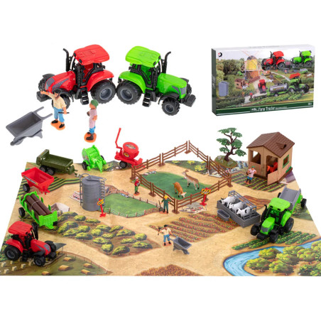 Farm building with livestock and machinery 49 units