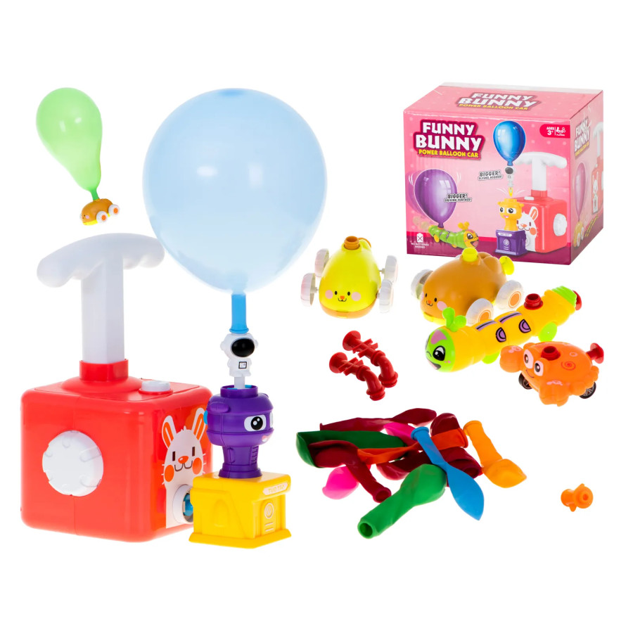 Balloon Launcher Aerodynamic Car Rabbit