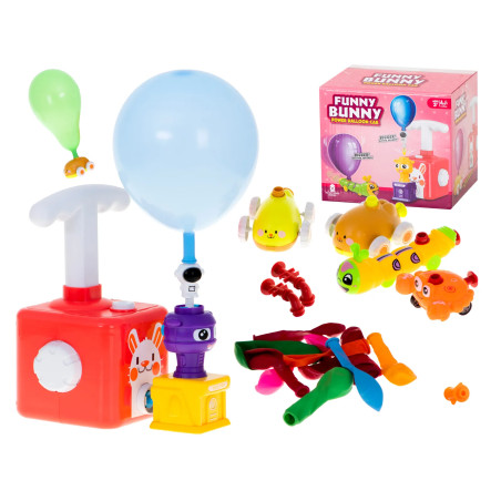 Balloon Launcher Aerodynamic Car Rabbit