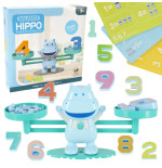 Mācību svari, lai iemācītos skaitīt Hippopotamus mini