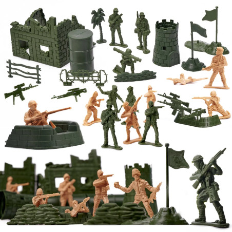 Karavīru militārās bāzes komplekts 114el.