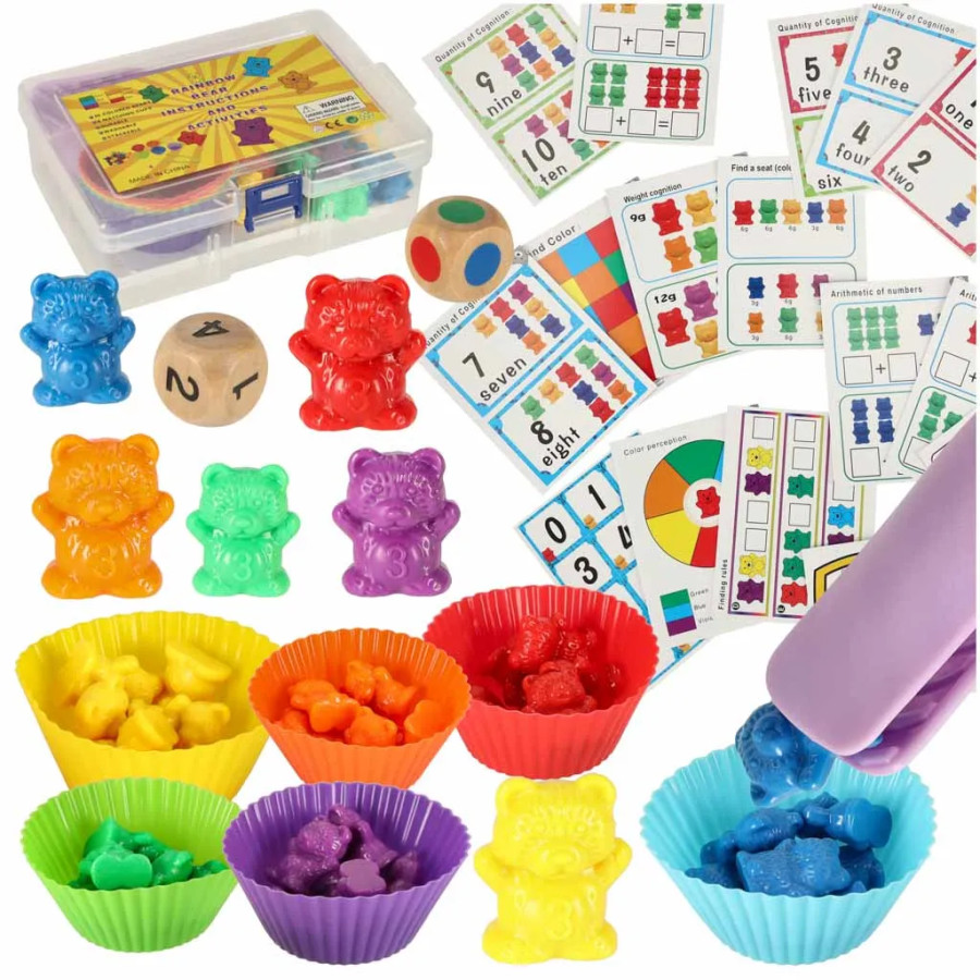 Montessori counting bears 44el.