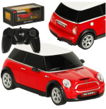 RC auto 1:24 MINI COOPERS punane