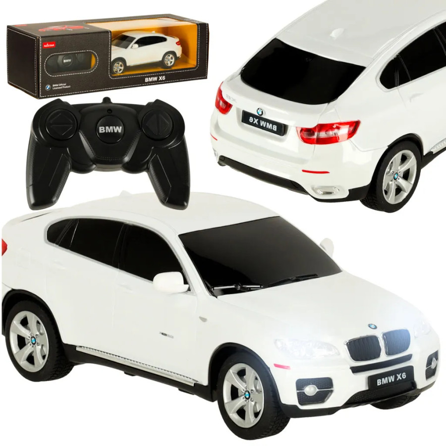 RC auto 1:24 BMW X6 valge