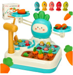 Cute carrots interactive toy 4in1 blue