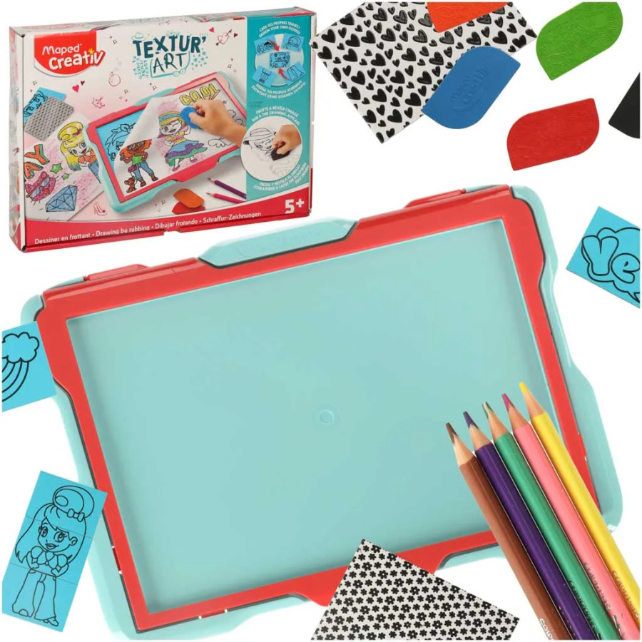 Creative representation of board texture