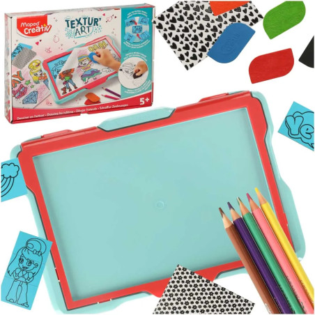 Creative representation of board texture