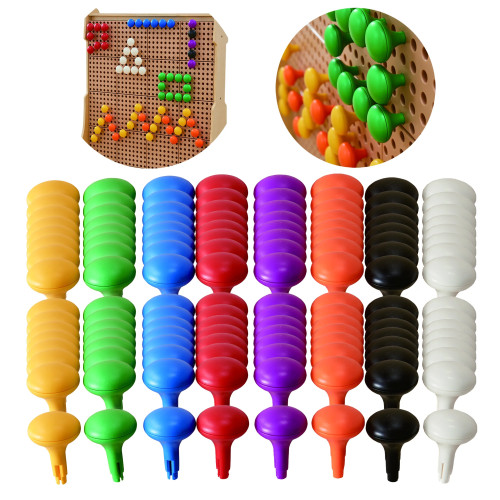 MASTERKIDZ Spalvoti Jumbo Doodles STEM lentoms 128 vnt. - 8 spalvos