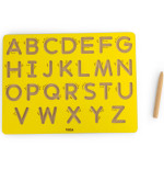 VIGA Tablica Grafomotoryczna Duże Litery Nauka Pisania