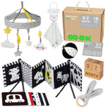 TOOKY TOY Box Pudełko XXL Montessori Edukacyjne 7w1 Sensoryczne 0-2 Mies