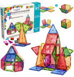 WOOPIE Magnetyczne Klocki Konstrukcyjne Montessori 3D