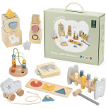 VIGA Izglītojošo rotaļlietu kastes komplekts no 12 mēnešiem līdz 18 mēnešiem