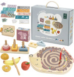 VIGA izglītojošo rotaļlietu kastes komplekts no 24 mēnešiem līdz 36 mēnešiem