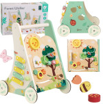 "Classic World 8in1" medinis daugiafunkcinis stūmiklis "Forest Walker"