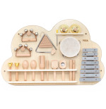 VIGA Drewniana Tablica Muzyczna Zestaw 12 Instrumentów Perkusyjnych