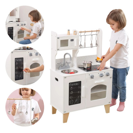 VIGA PolarB Drewniana Kuchnia Światło Dźwięk + Akcesoria