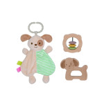 TOOKY TOY šuniuko barškučių dovanų rinkinys