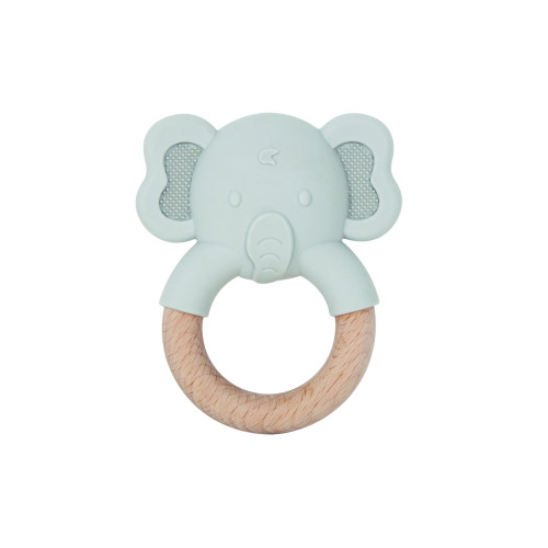 TOOKY TOY Medinis dramblio kramtukas
