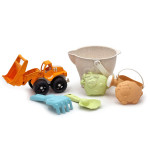 WOOPIE GREEN liivakomplekt + ekskavaator ämbris 7 El. BIODEGRADOUS ORGANIC MATERIAL