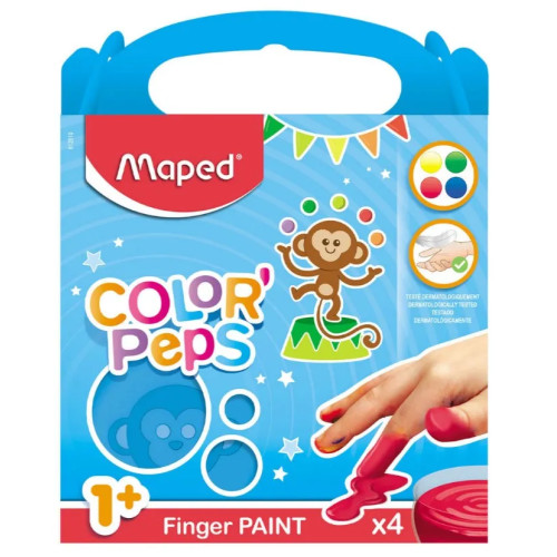 Colorpops sõrmevärvid 4 tk.