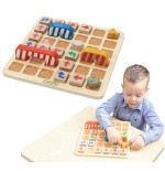 MASTERKIDZ Wczesna Nauka Programowania Gra Logiczna Znajdź Droga do Sera!