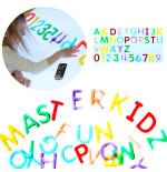 MASTERKIDZ Zestaw Literek i Cyferek Alfabet Montessori