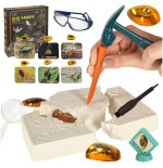 Archeologinių kasinėjimų metu vabzdžiai gintare