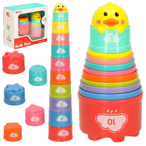 "Jenga bath toy