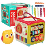 Sensorā rotaļlieta bērniem Cube 6in1