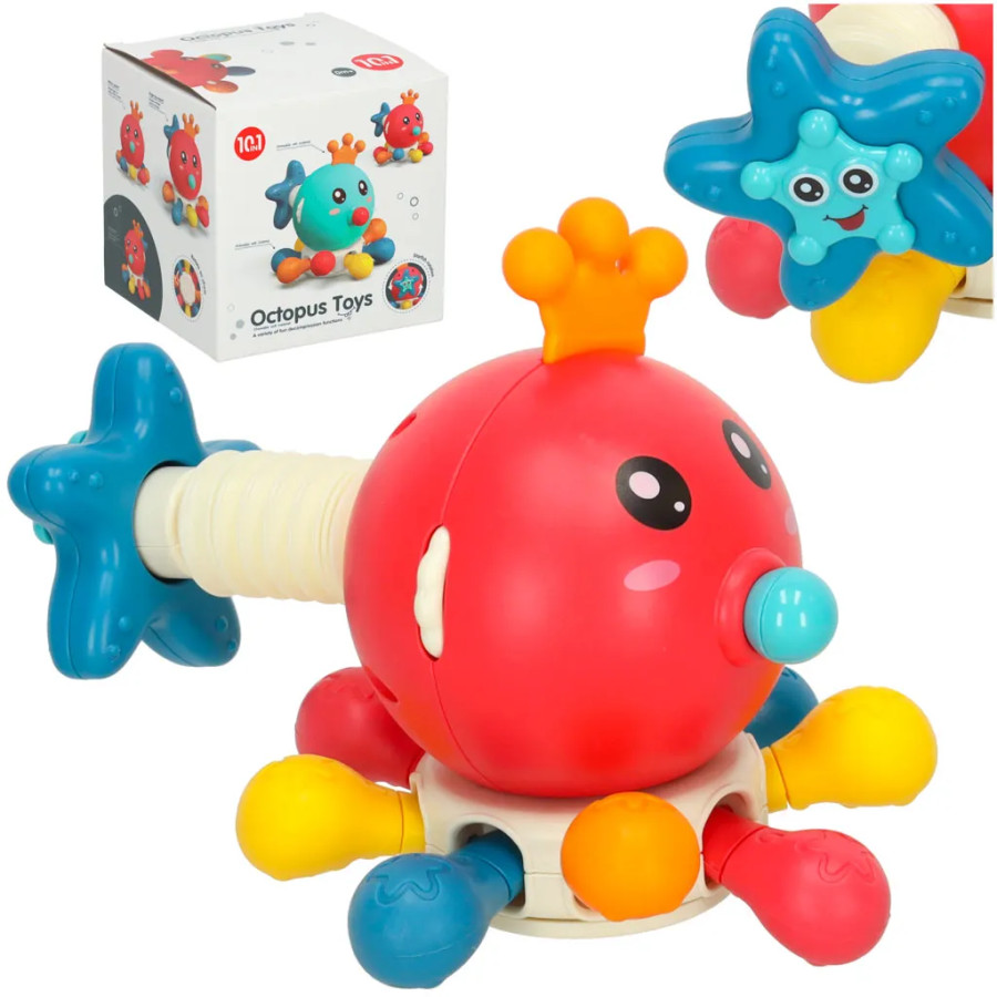 Octopus sensory Montessori toy for babies