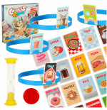 Kas es esmu? Uzmini ēdienu Ģimenes ballīšu spēle bērniem