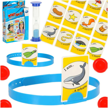 Who am I? Family party game for kids